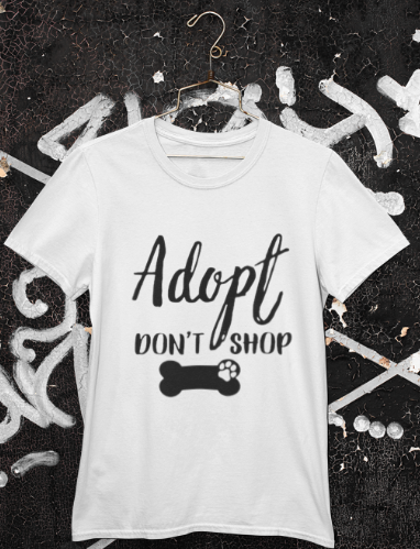 Adopt Don’t Shop: Classic V-Neck Tee