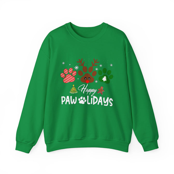 Pawlidays  Crewneck Sweatshirt - Every Purchase Feeds Shelter Animals