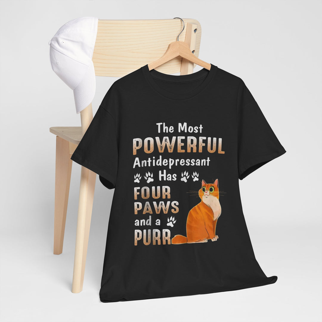 The Most Powerful Antidepressant - Unisex Classic Cotton T-Shirt