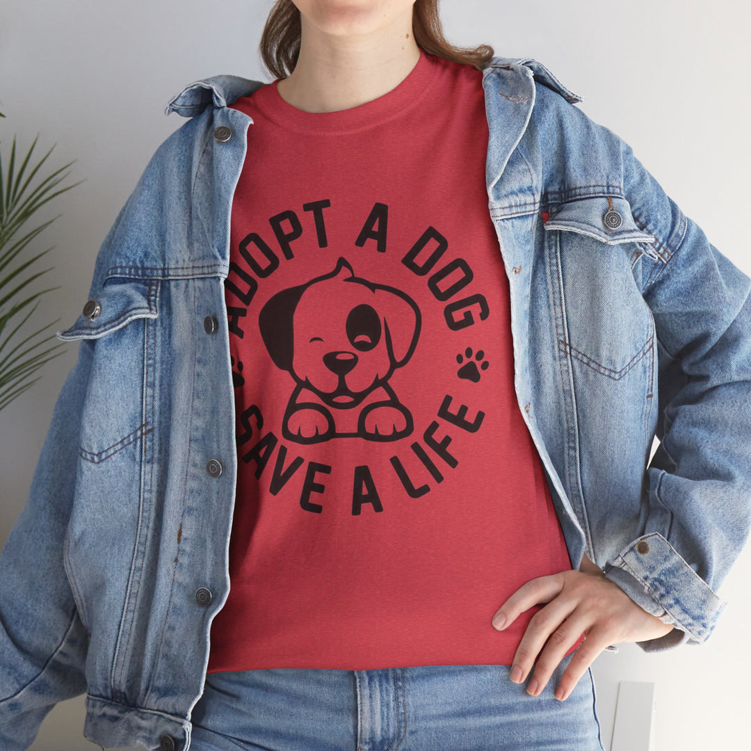 Adopt A Dog – Save A Life Standard Tee