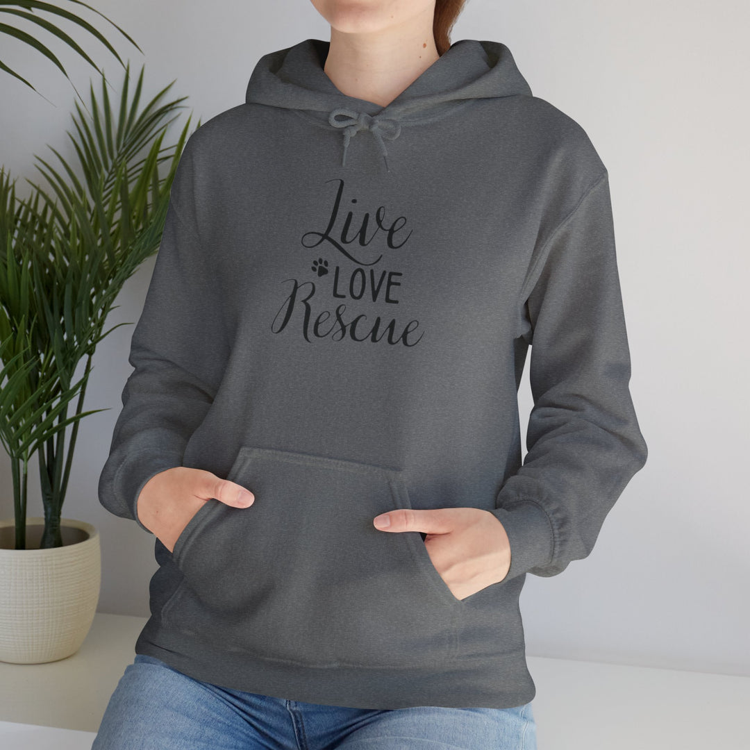 Live Love Rescue – Hoodie