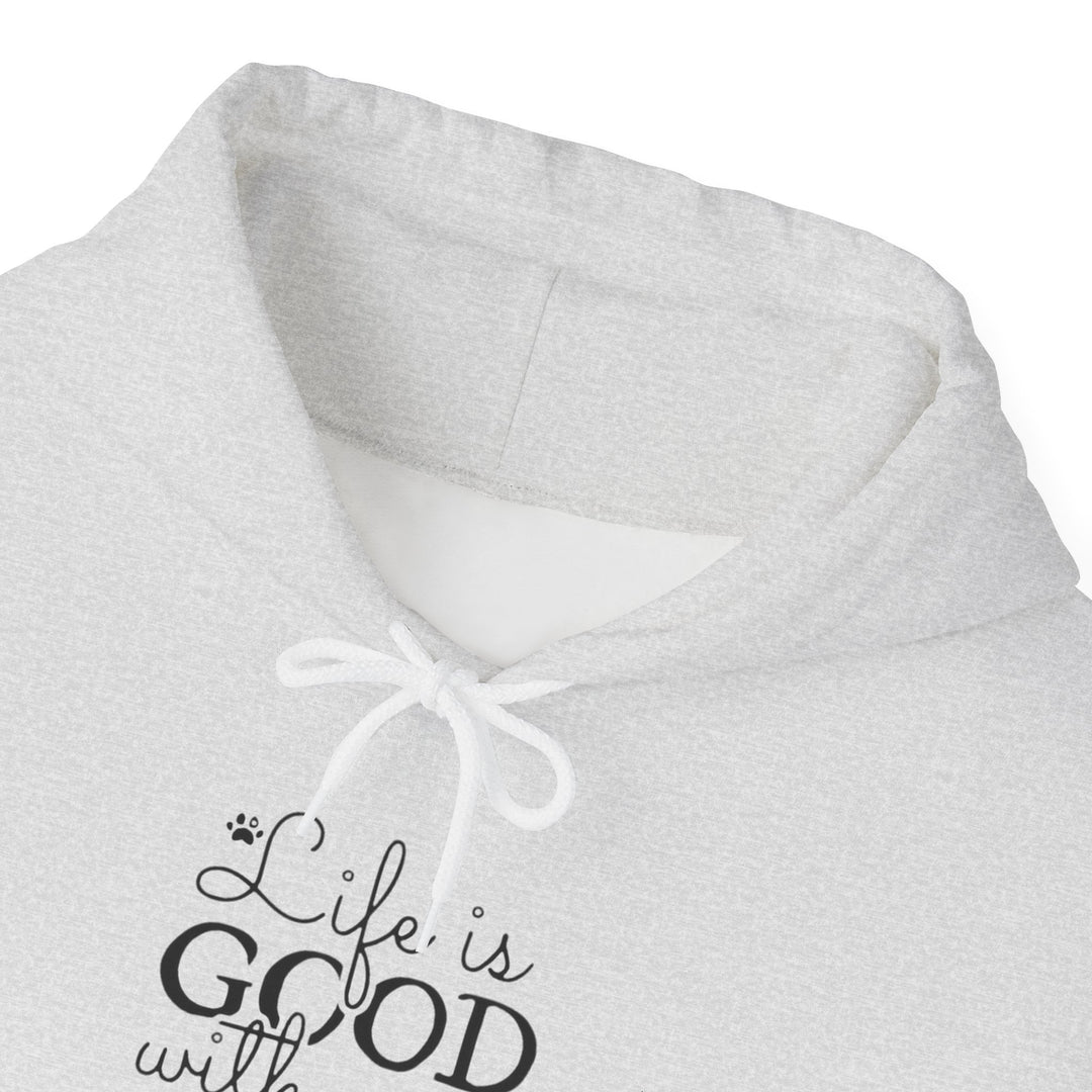 Life Is Good With My Rescue Dog – Cozy Comfort Hoodie