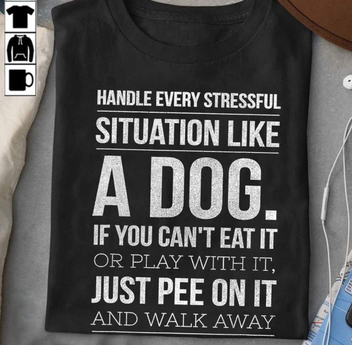 Handle Stress Like A Dog ❤️ Every Purchase Feeds a Rescued Dog ❤️