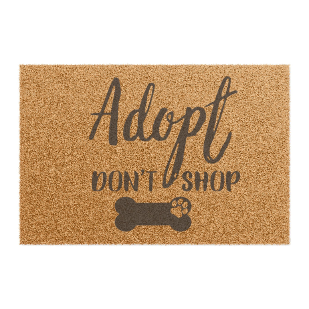 Adopt Don’t Shop: Welcoming Doormat