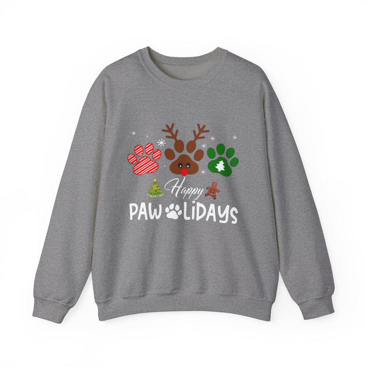 Pawlidays  Crewneck Sweatshirt - Every Purchase Feeds Shelter Animals