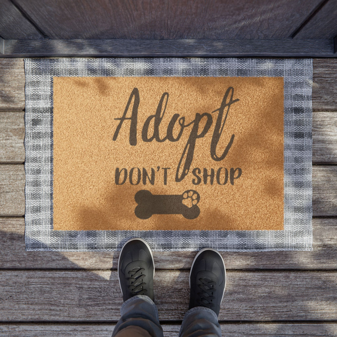 Adopt Don’t Shop: Welcoming Doormat