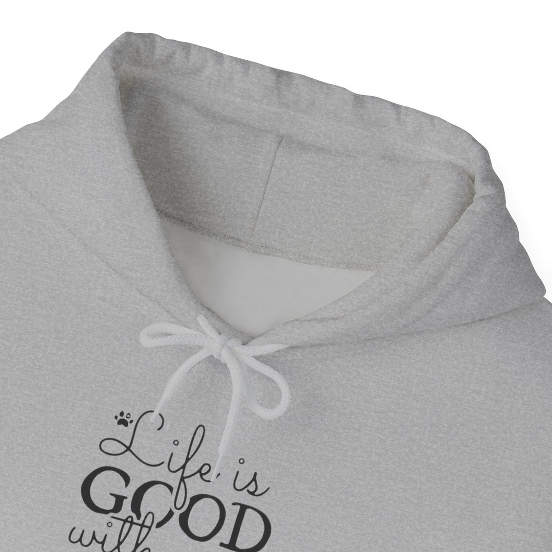 Life Is Good With My Rescue Dog – Cozy Comfort Hoodie