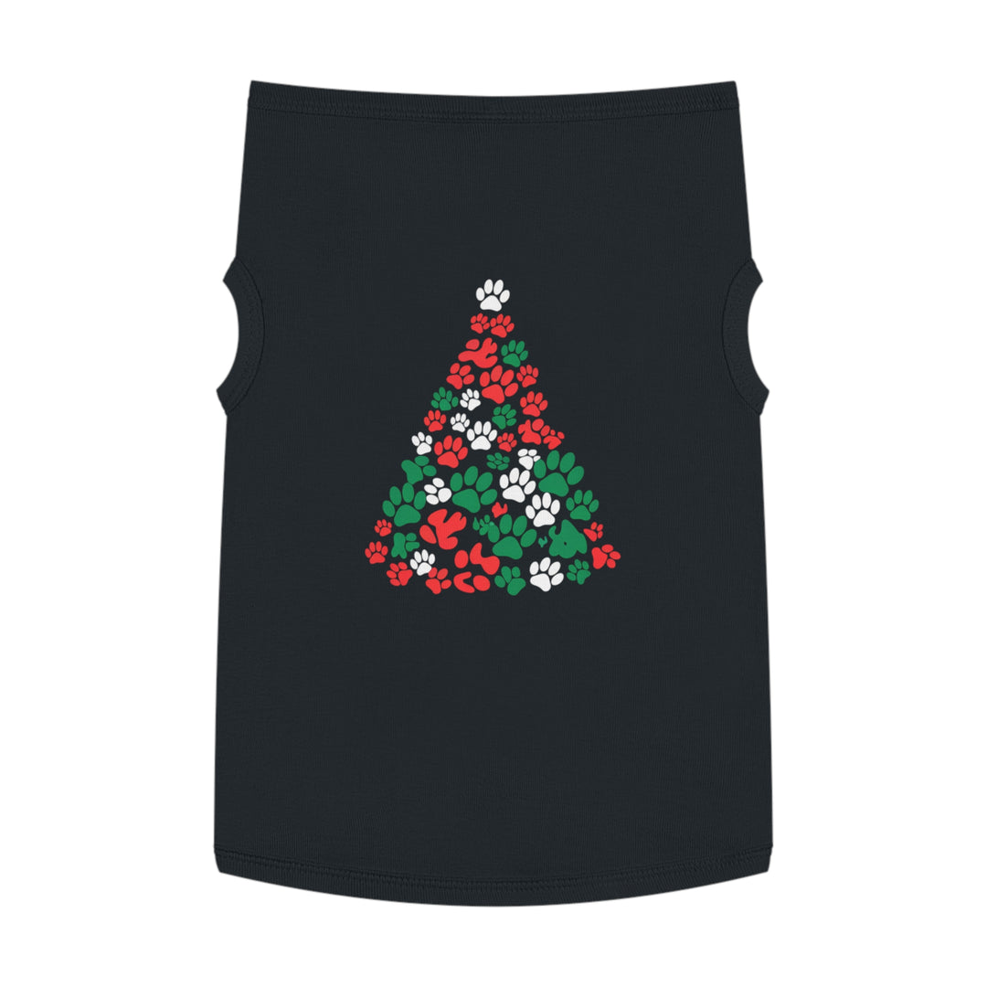 Paws Christmas Tree Pet Tank Top