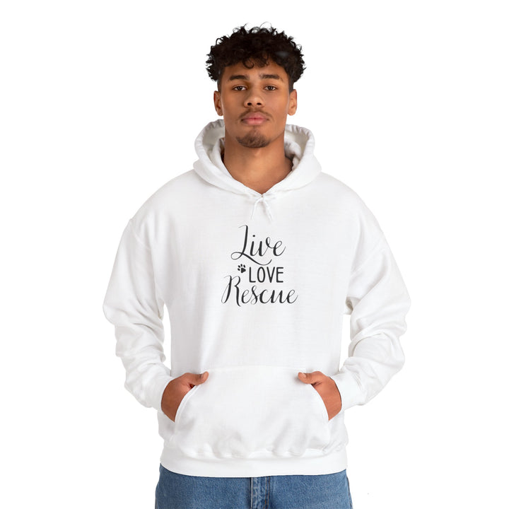 Live Love Rescue – Hoodie