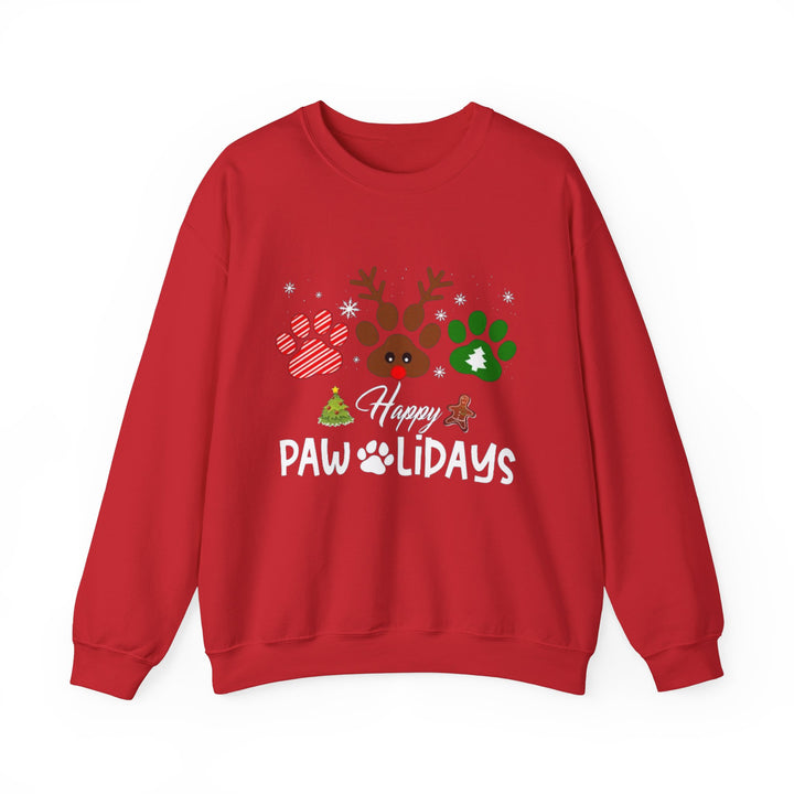 Pawlidays  Crewneck Sweatshirt - Every Purchase Feeds Shelter Animals