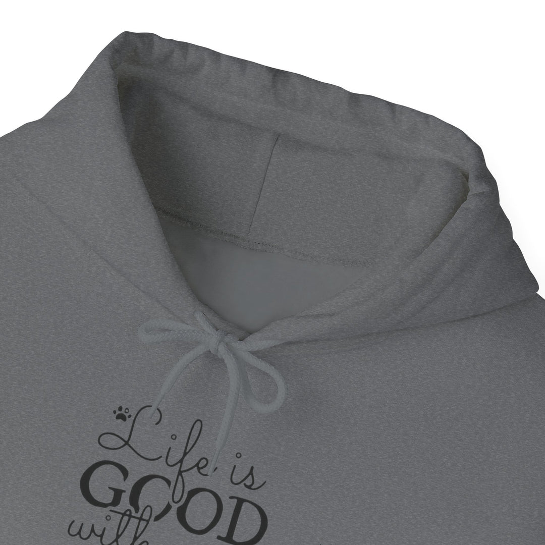 Life Is Good With My Rescue Dog – Cozy Comfort Hoodie