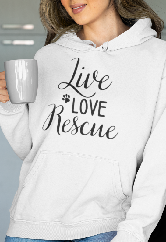 Live Love Rescue – Hoodie